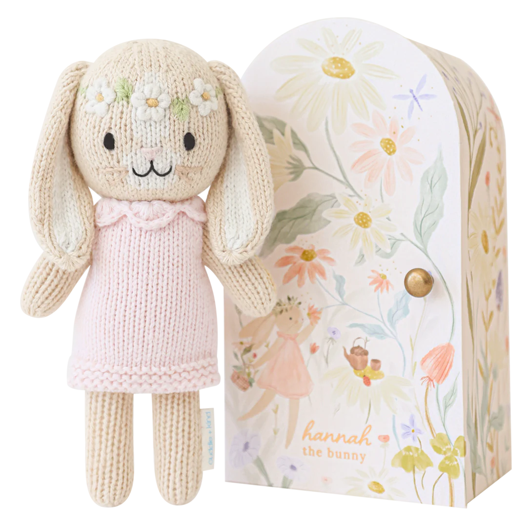 Cuddle + Kind Tiny Collection: Hannah the Bunny (Blush)