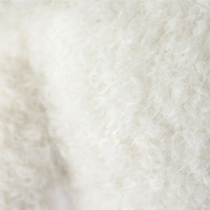 Baby Boucle Bear: Ivory