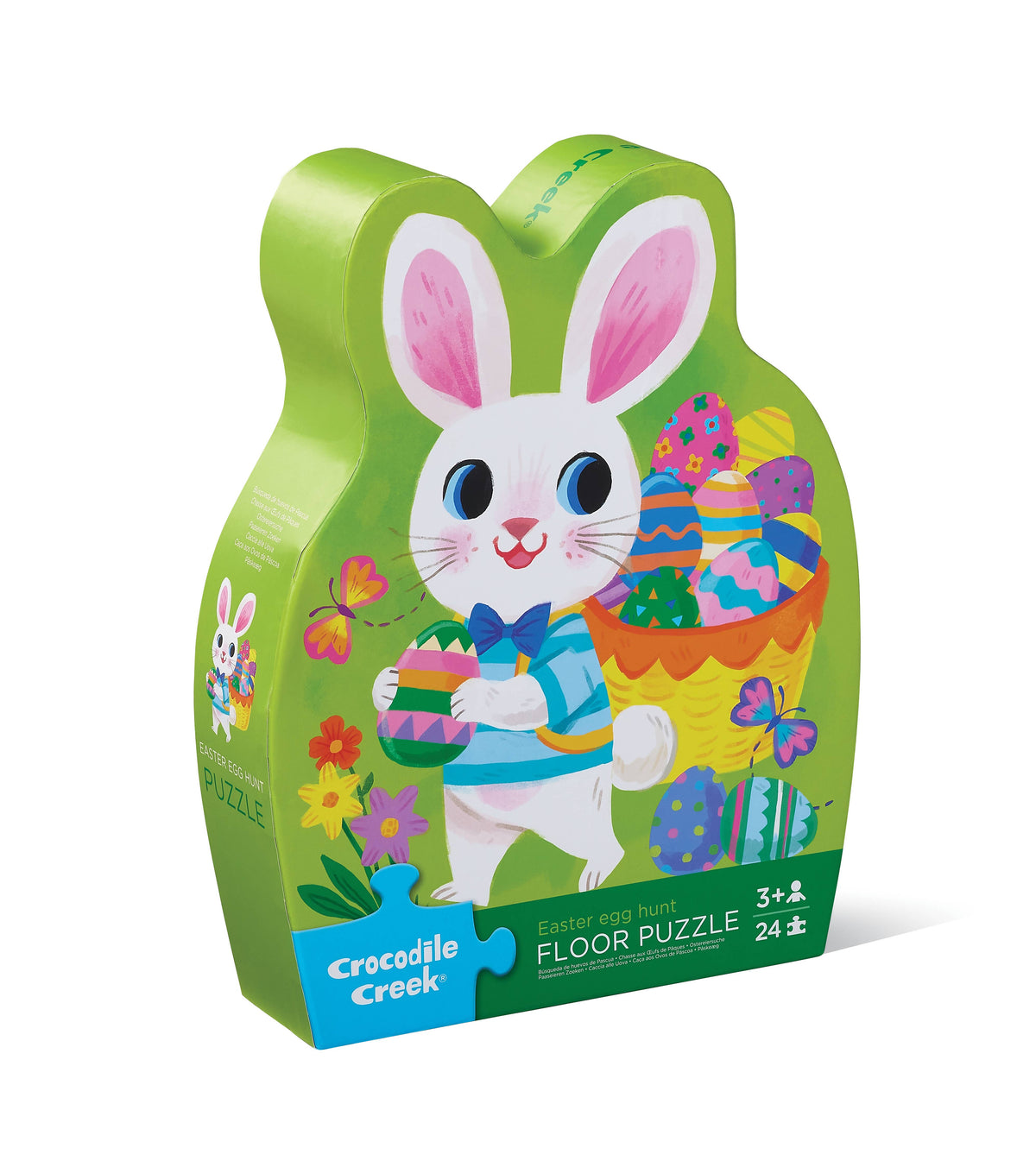 24-Piece Shaped Box Puzzle: Easter Bunny
