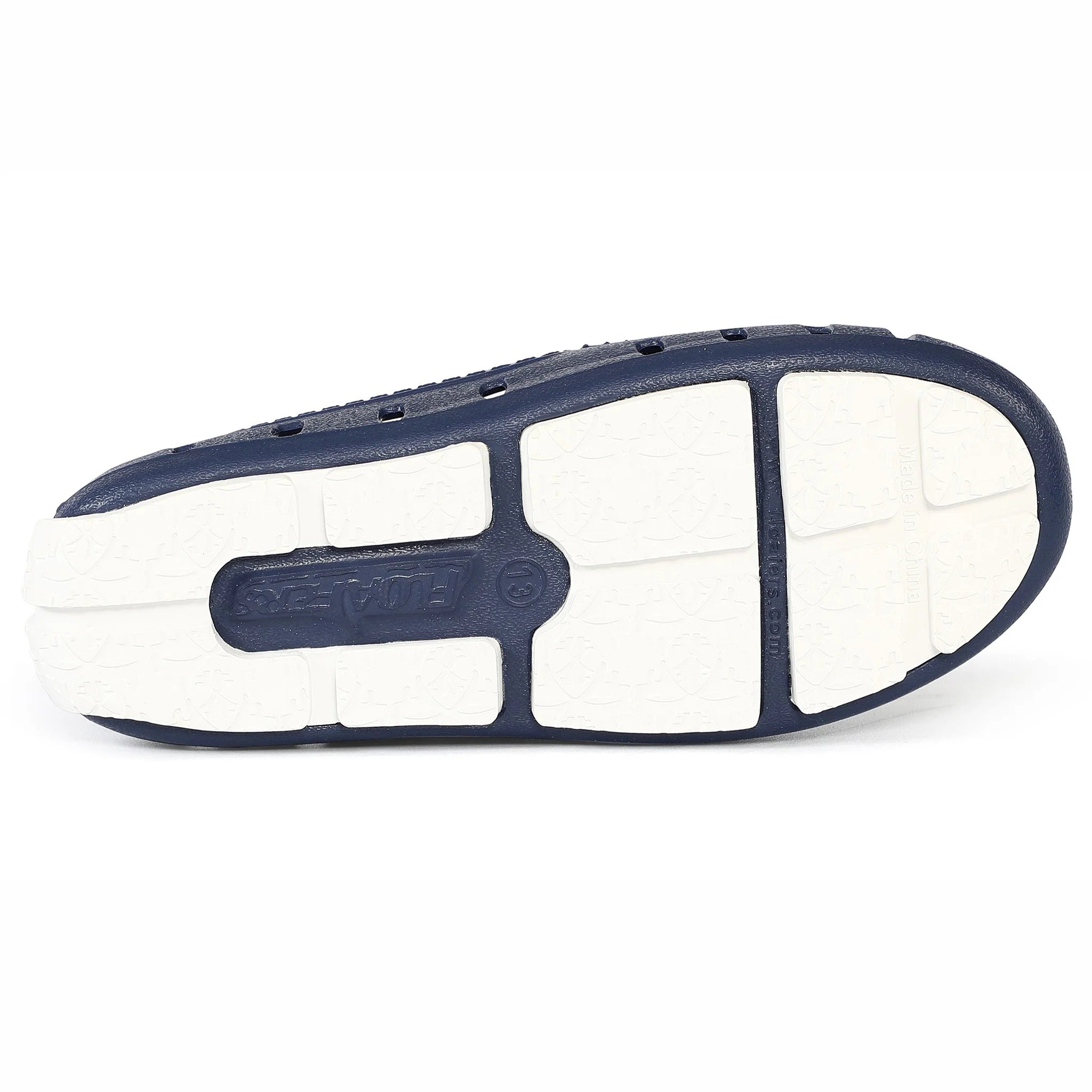 Floafers Prodigy Driver: Navy with Peony/Bright White