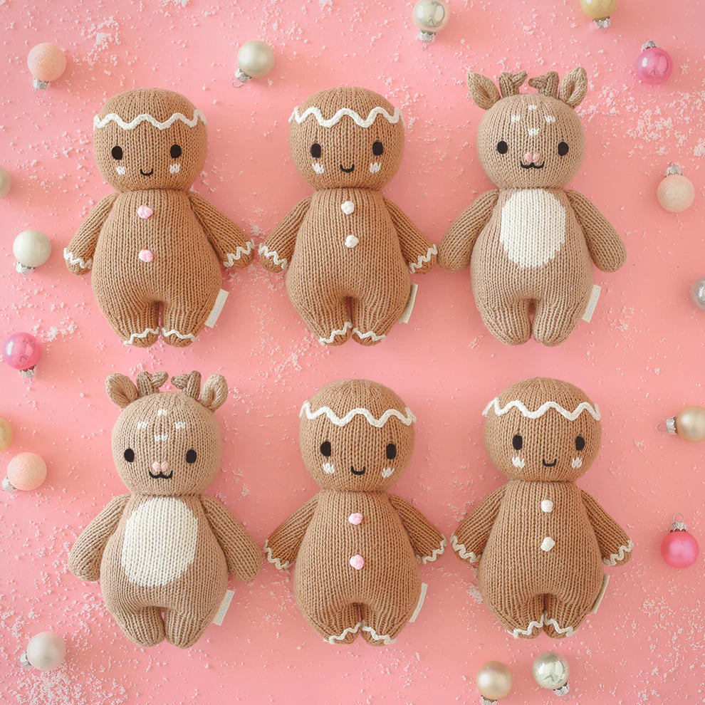 Cuddle + Kind Baby Gingerbread: Powder Pink