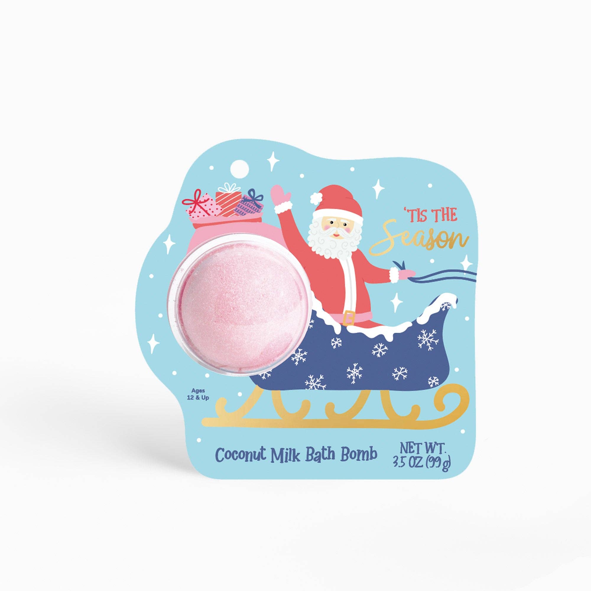 Cait + Co - Santa Claus Christmas Clamshell Bath Bomb: Tis The Season