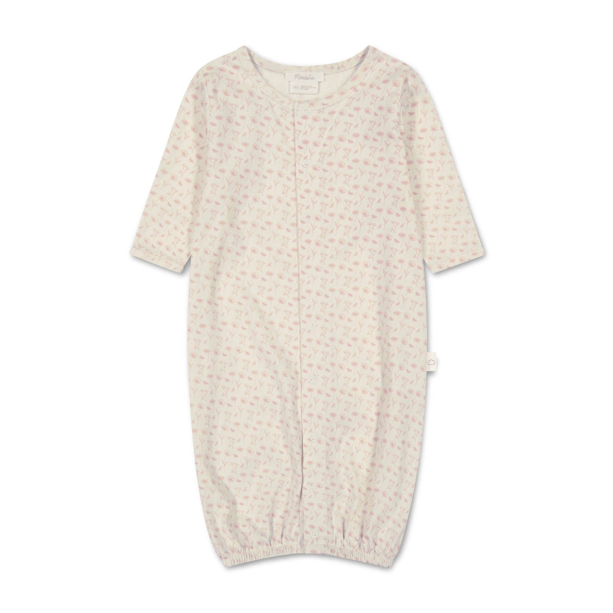 Converter Gown: Hand Drawn Flowers