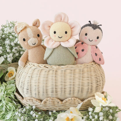 Cuddle + Kind Baby Daisy: Blush PInk