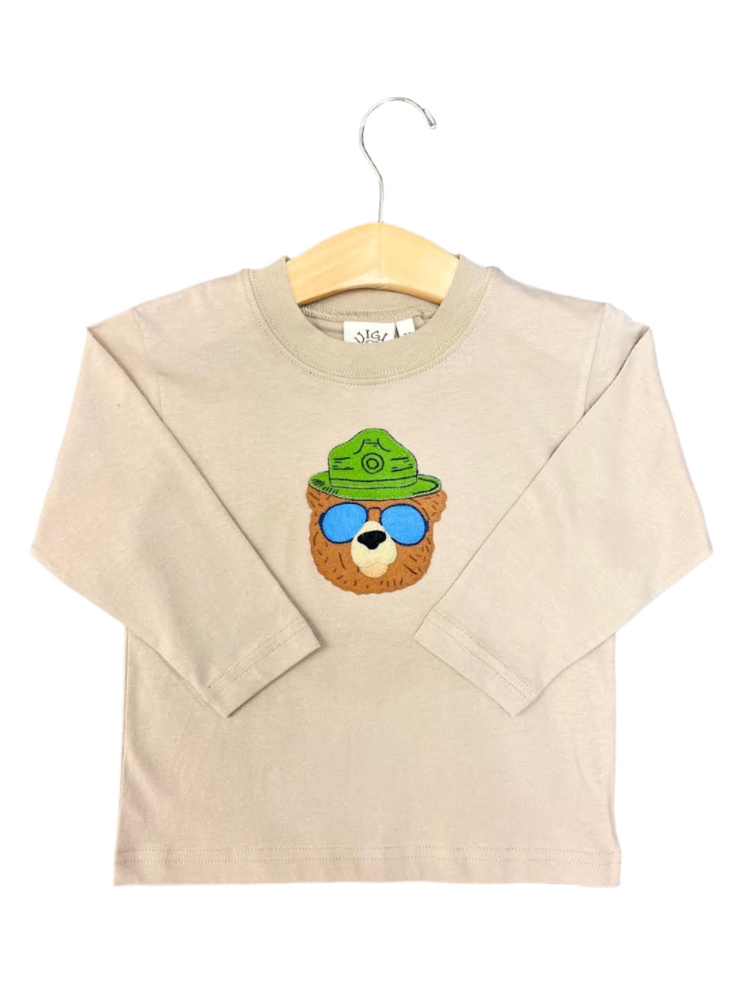 Luigi Kids LS Boys T-Shirt: Sand with Smokey