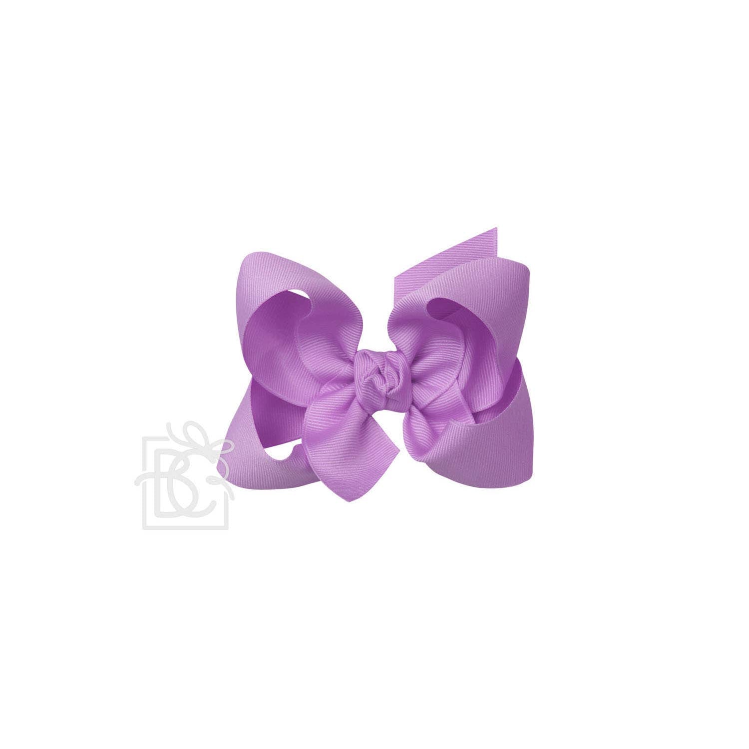 4.5&quot; Hairbow on Alligator Clip: Orchid