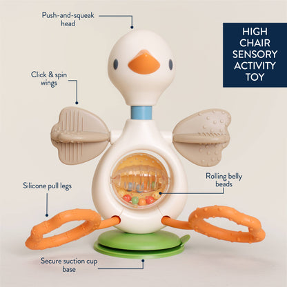Itzy Twist &amp; Bop™ - High Chair Sensory Toy Goose