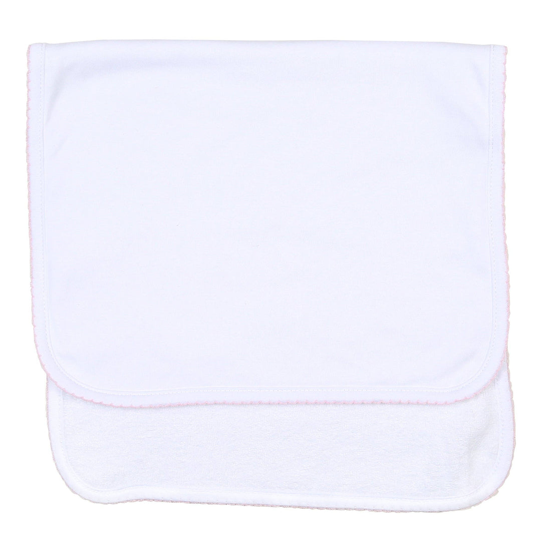 Solid Essentials Pink Burp Cloth