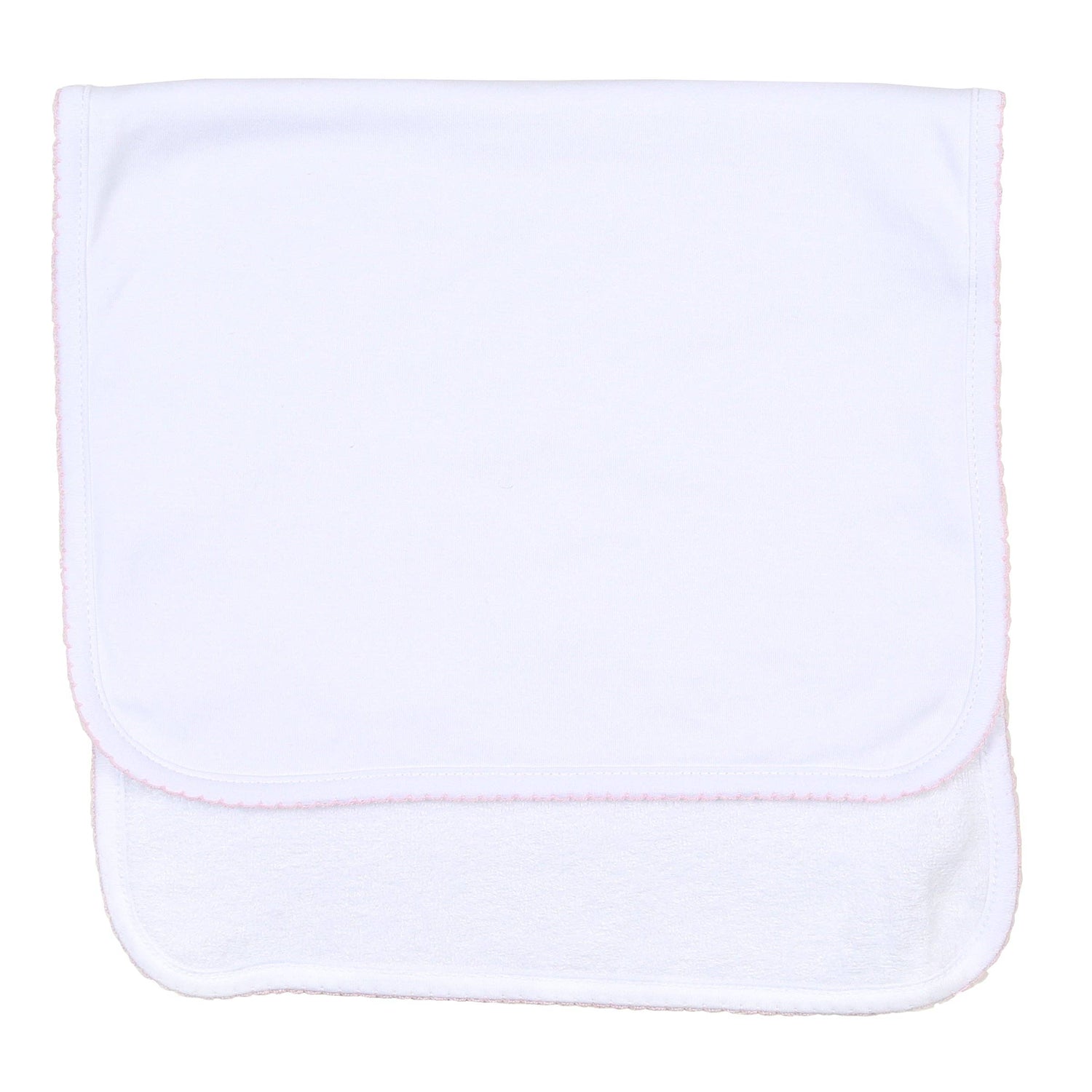 Solid Essentials Pink Burp Cloth