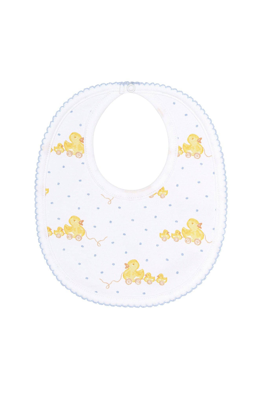 Blue Ducks Print Bib
