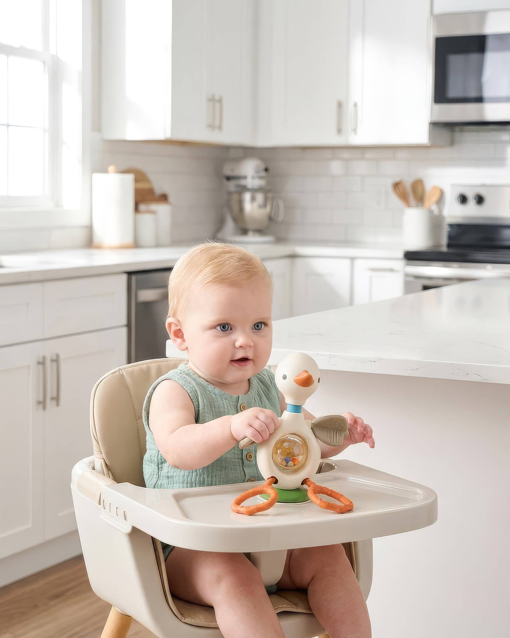 Itzy Twist &amp; Bop™ - High Chair Sensory Toy Goose