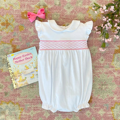 TBBC Branbury Bubble: Worth Avenue White with Hamptons Hot Pink
