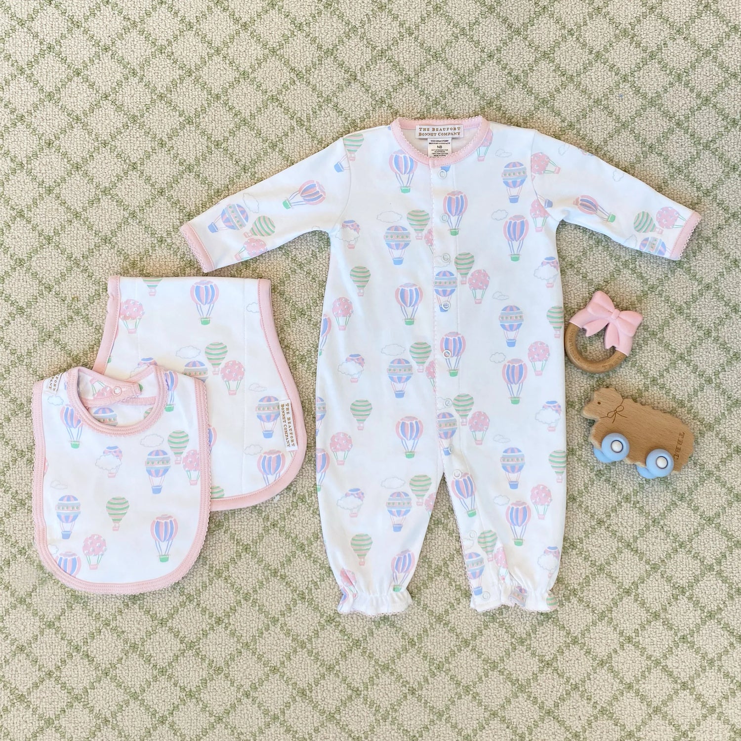TBBC Twinkle Twinkle 2 in 1 Gown: Up Up and Away (Pink)