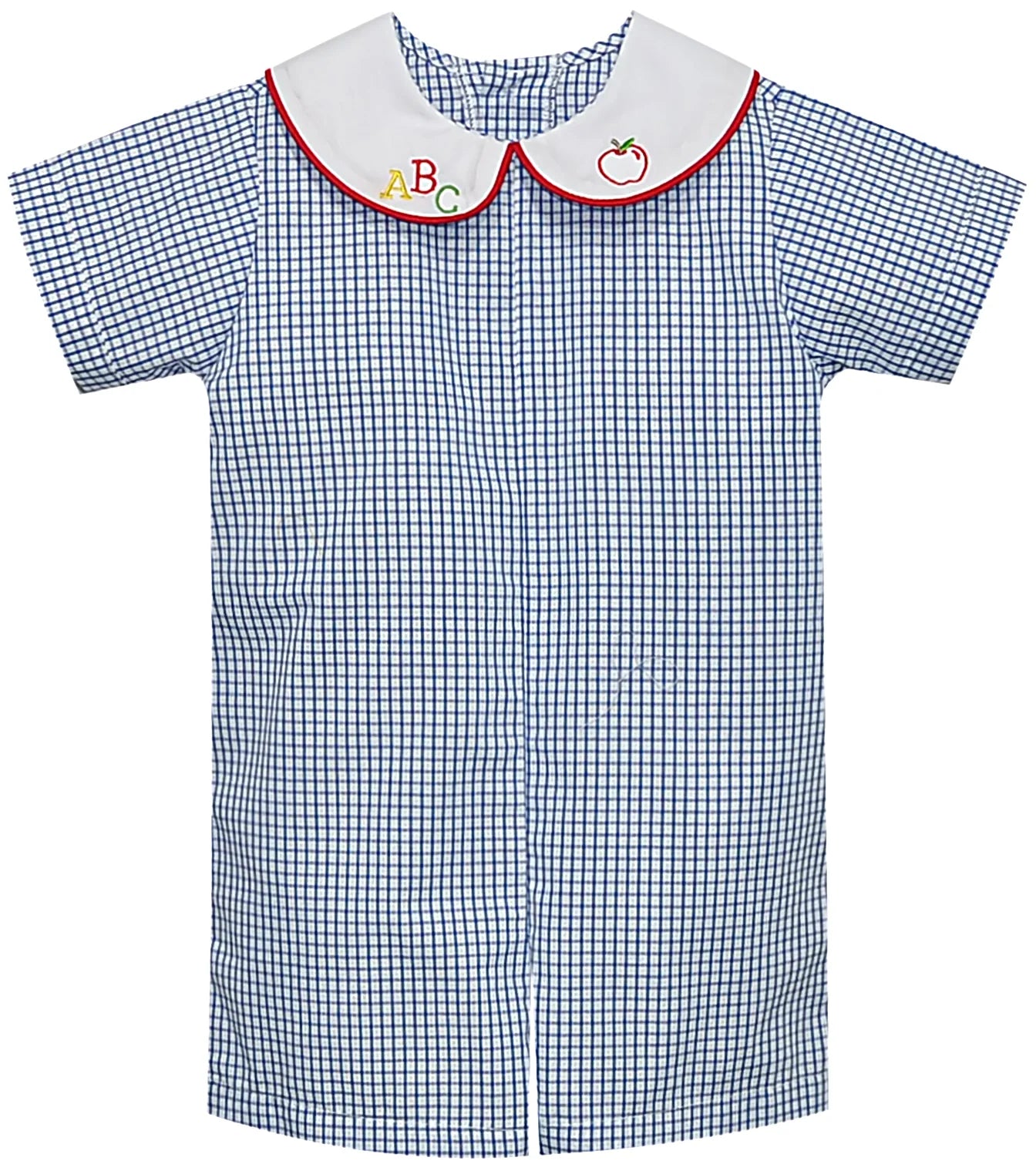 William Romper with ABC Embroidery