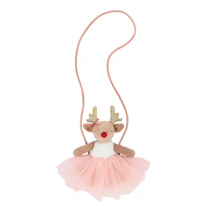 Plush Reindeer Tutu Purse