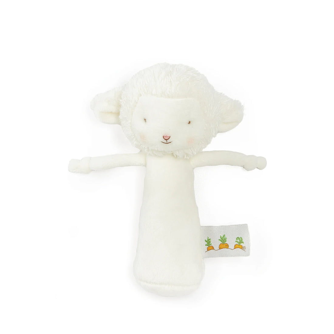 White Lamb Friendly Chime Rattle