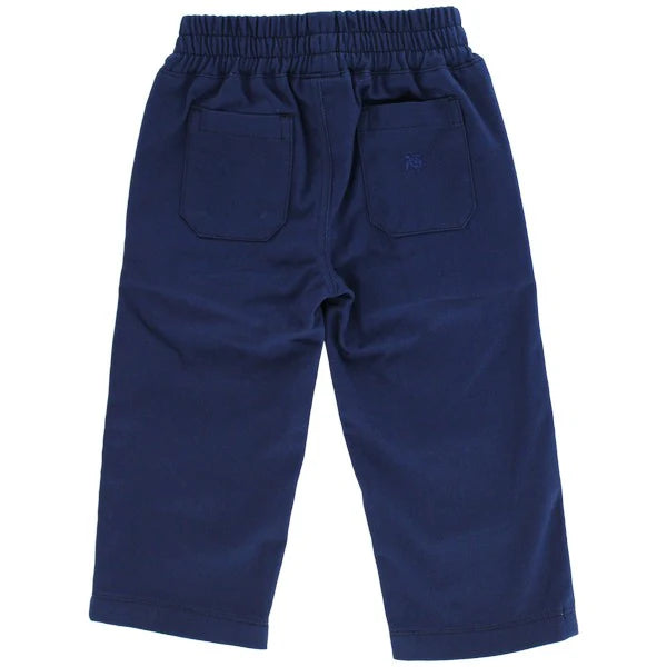 Bailey Boys Charlie Pull-On Pants: Navy Twill