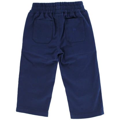 Bailey Boys Charlie Pull-On Pants: Navy Twill