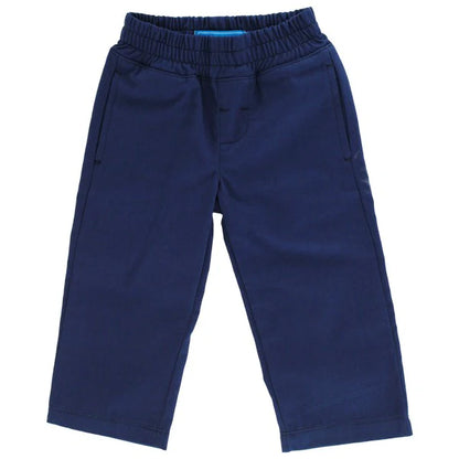 Bailey Boys Charlie Pull-On Pants: Navy Twill