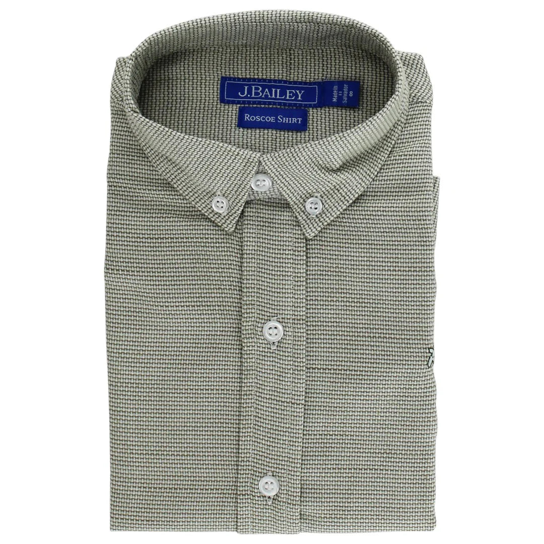 Roscoe Buttondown Shirt: Basil