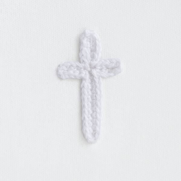 Ivroy Crochet Cross Bib