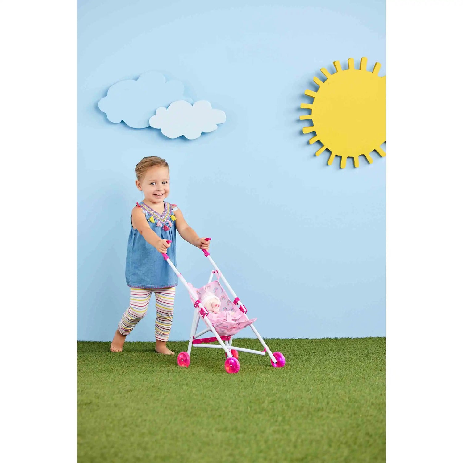 Mud Pie Baby Doll Stroller