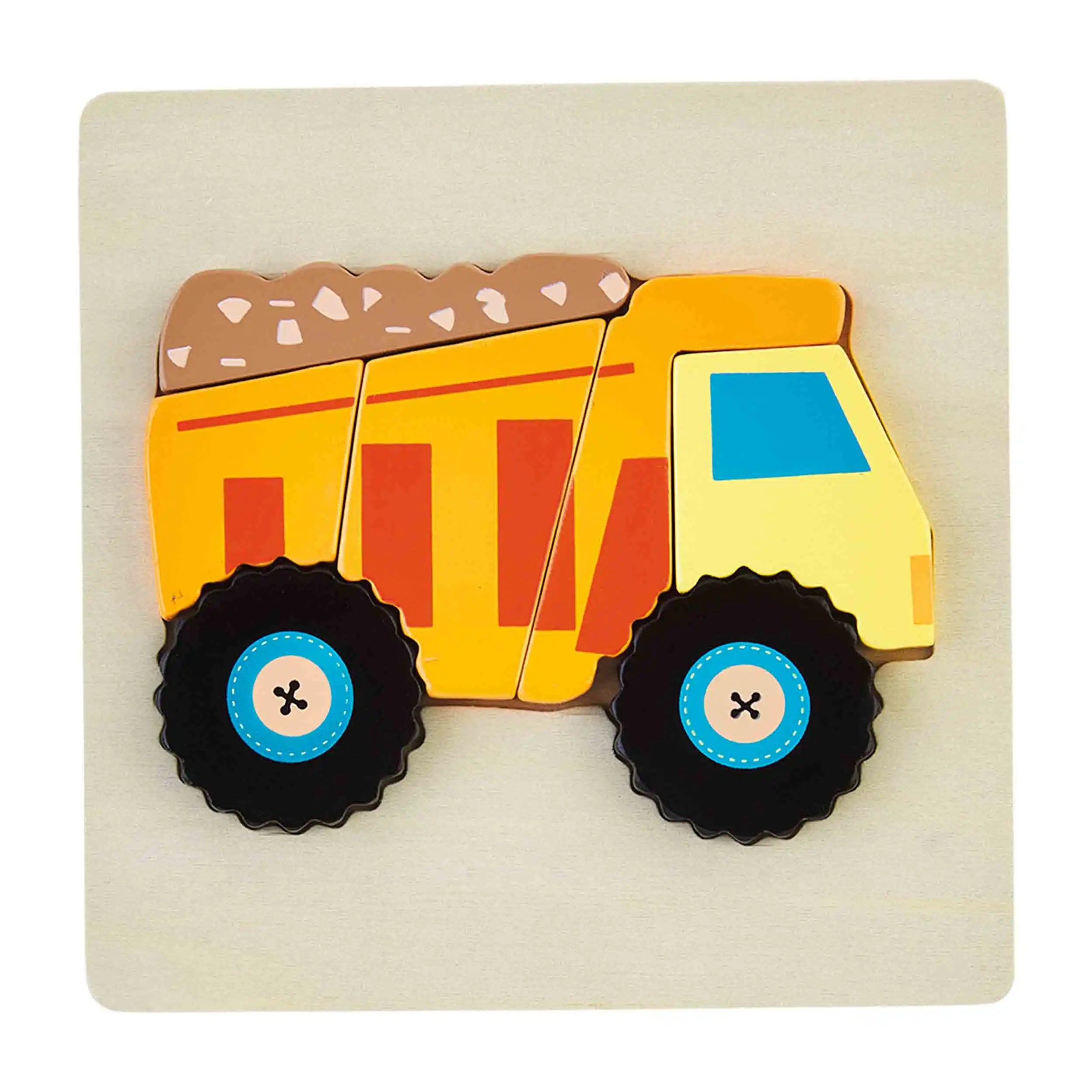 Mud Pie Dump Truck Wood Puzzle