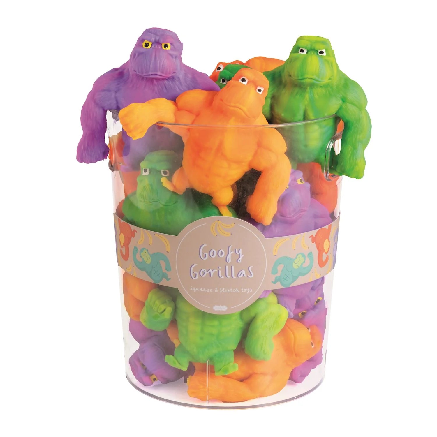 Goofy Gorillas Stretch Toys