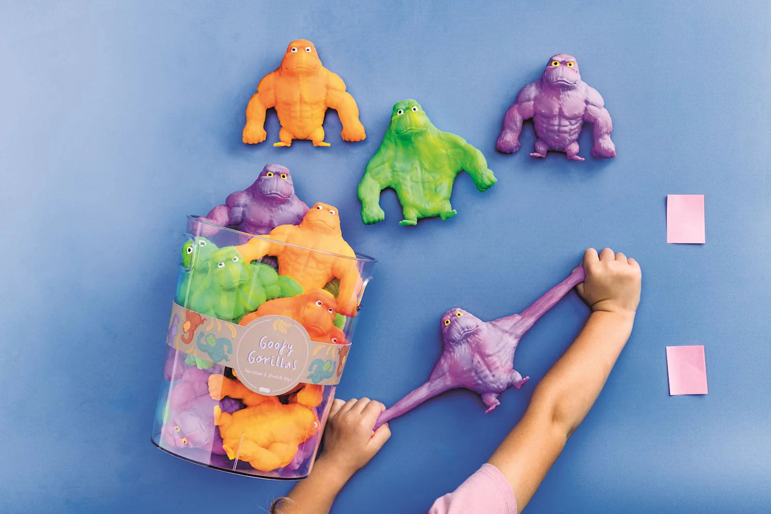 Goofy Gorillas Stretch Toys