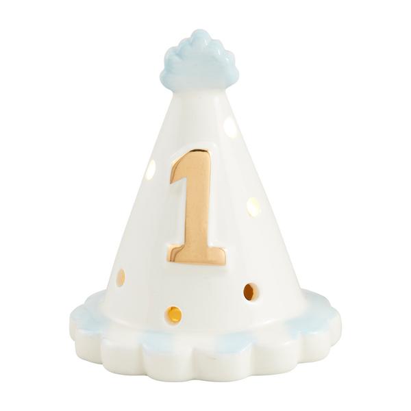 Blue 1st Birthday Light-Up Sitter