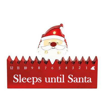 Santa Countdown Block