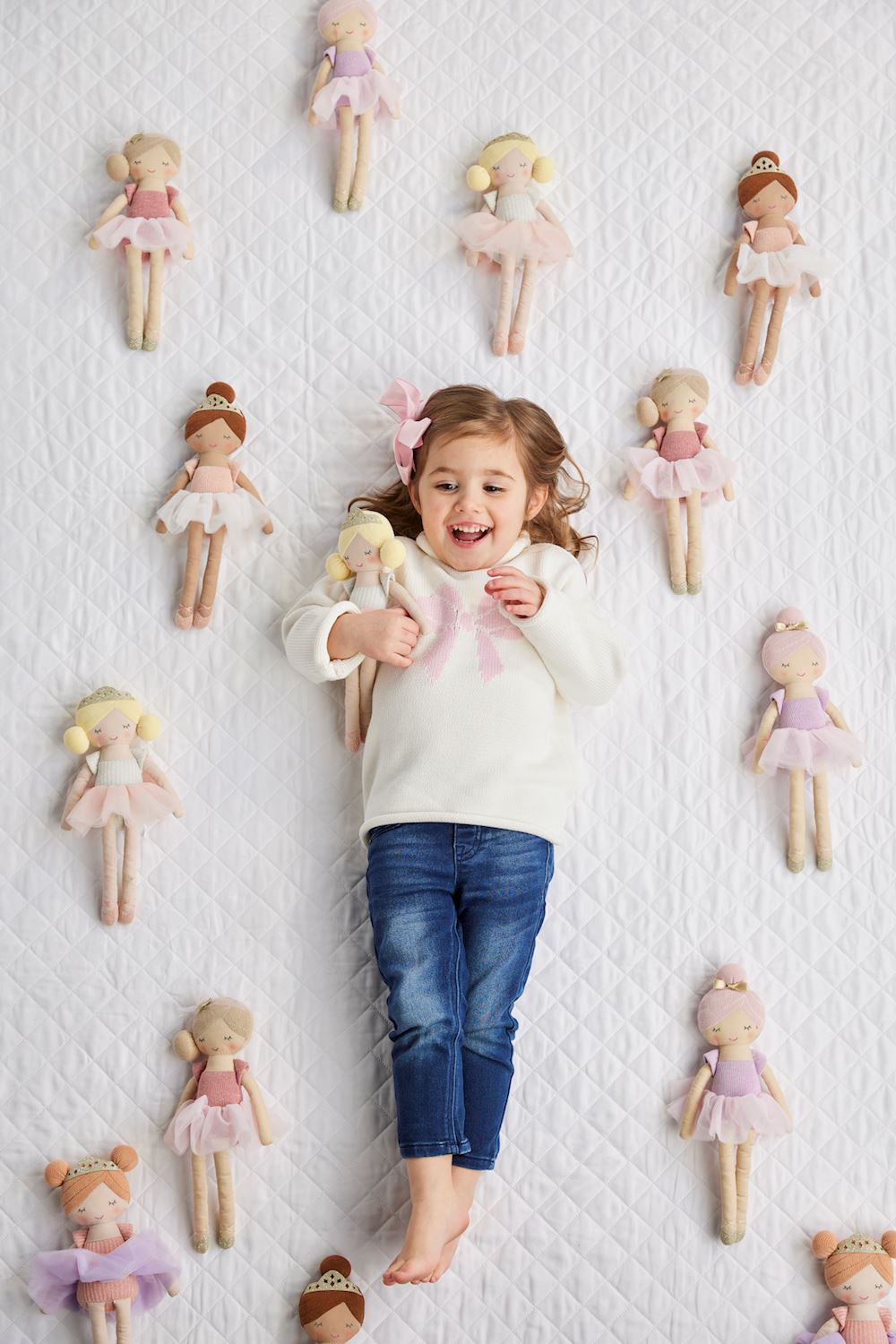 Ballerina Dolls (Assorted Colors)