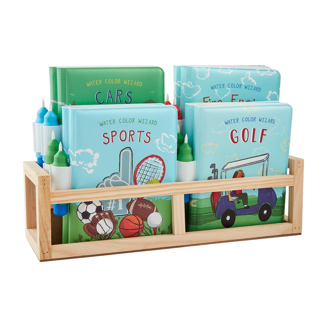 Boy Watercolor Wizard Books