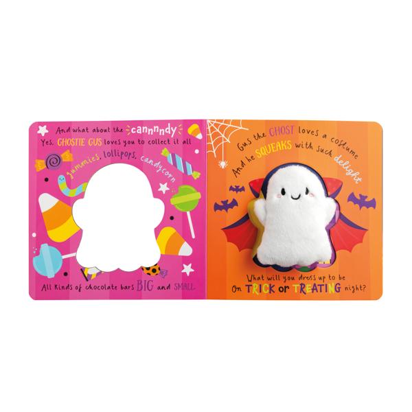 Halloween Ghost Plush Book