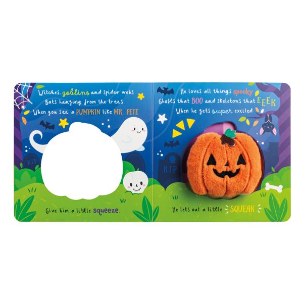 Halloween Pupkin Plush Book