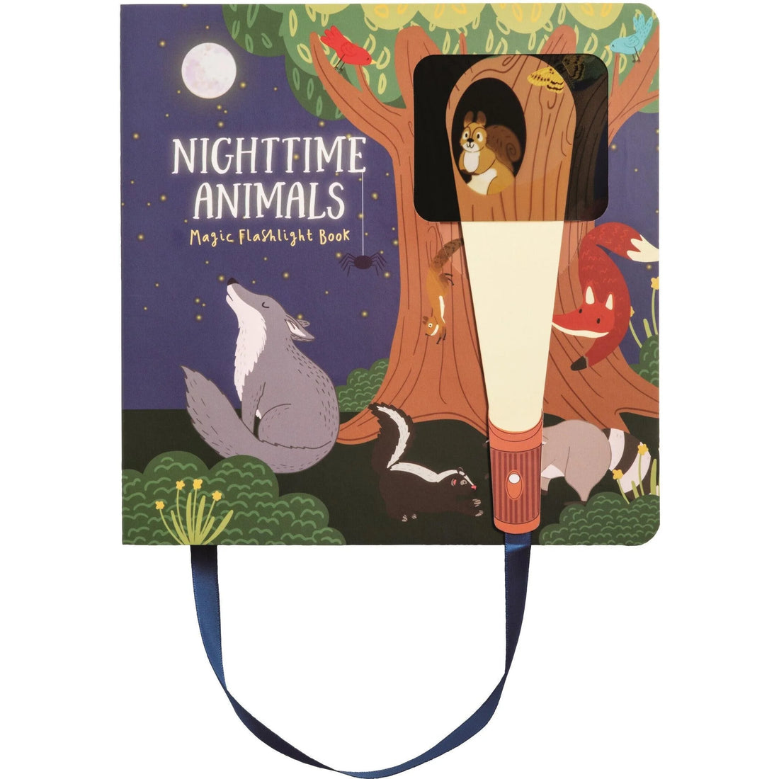 Night Animals Flashlight Book