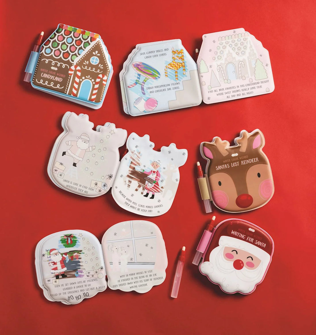 Christmas Water Color Wizard Books
