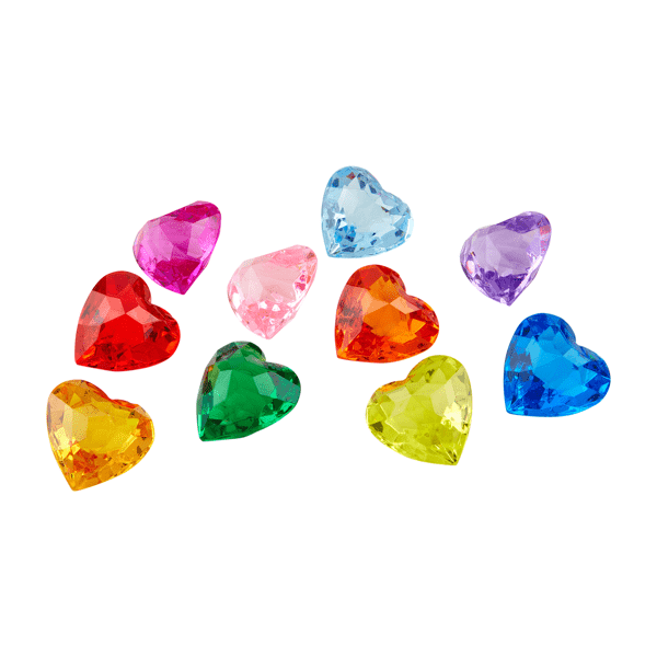 Gold Sparkly Gem Dive Toys