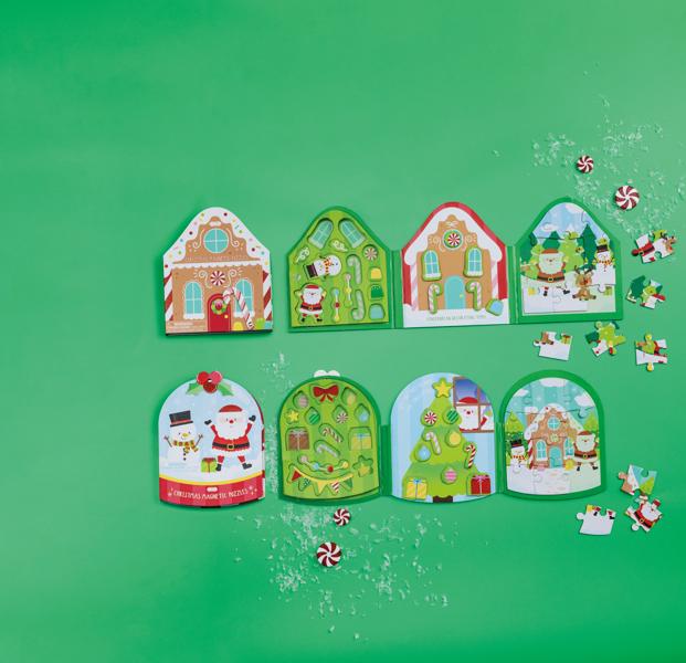 Santa Globe Magnetic Book
