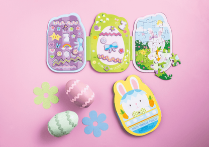 Pink Magnetic Easter Puzzle Book
