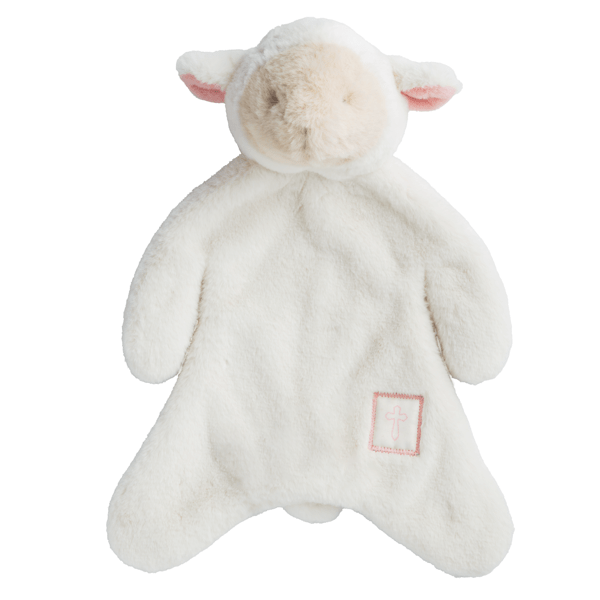 Pink Lamb Plush Woobie