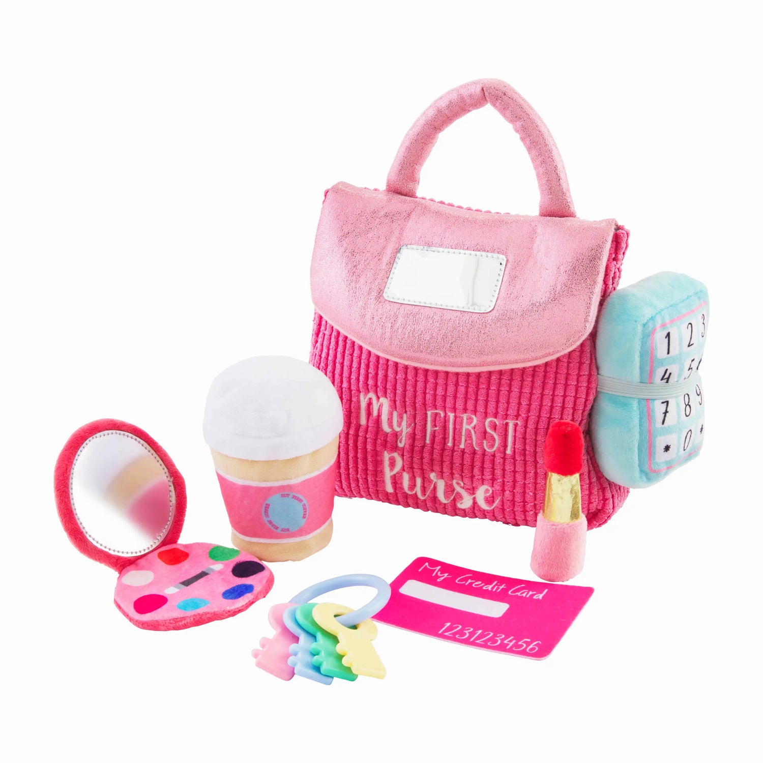 Plush &quot;My First Purse&quot; Set