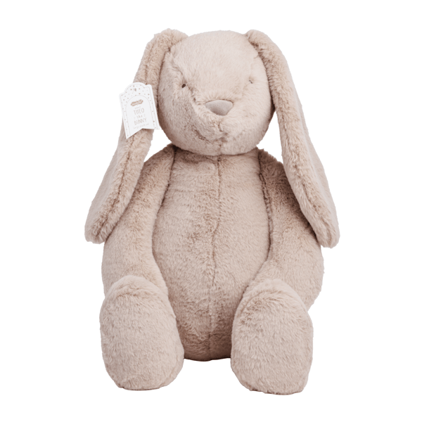 Theo The Bunny Large Plush Pal: Taupe