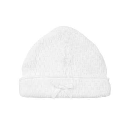 Paty White Saylor Beanie