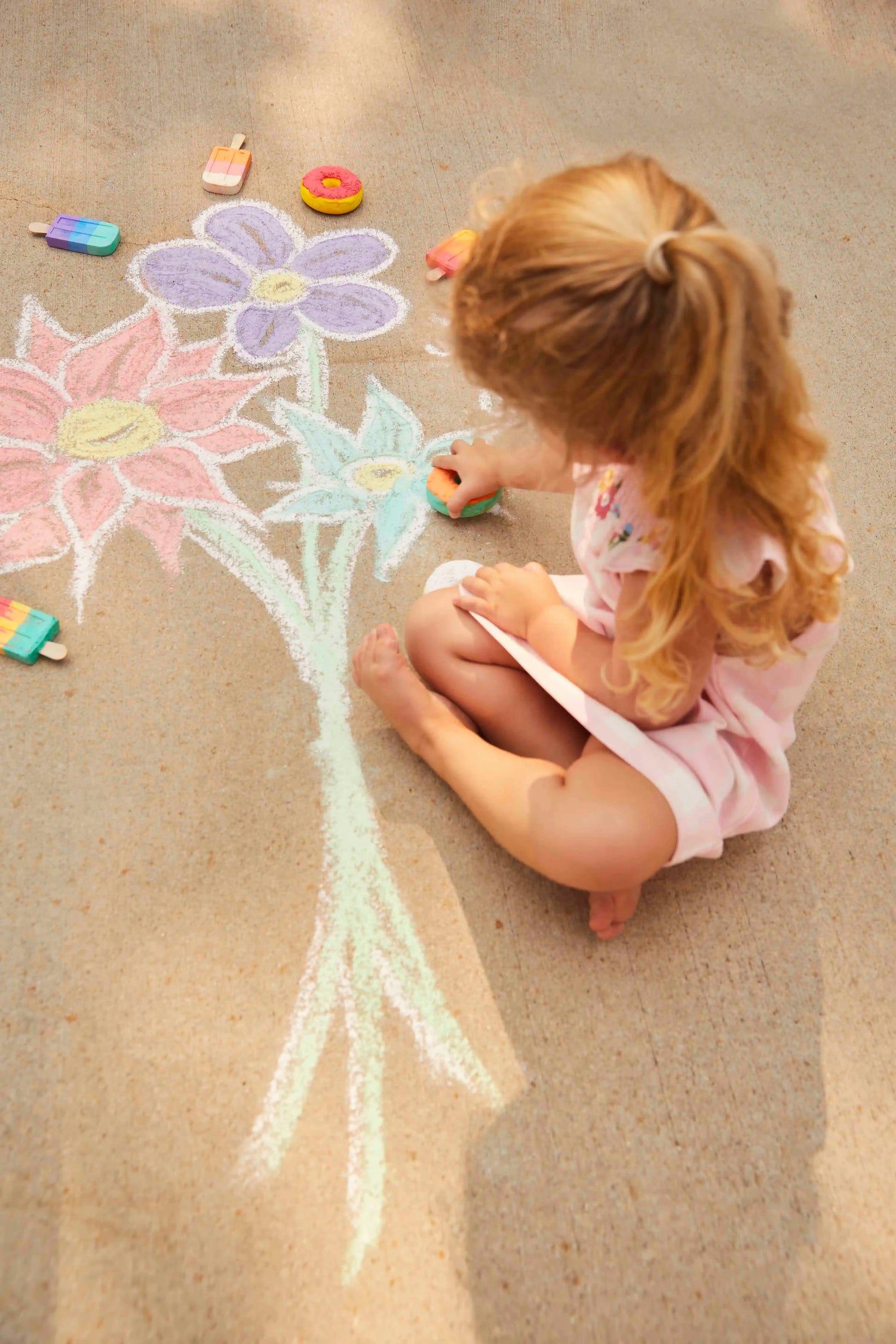 Popsicles Sidewalk Chalk