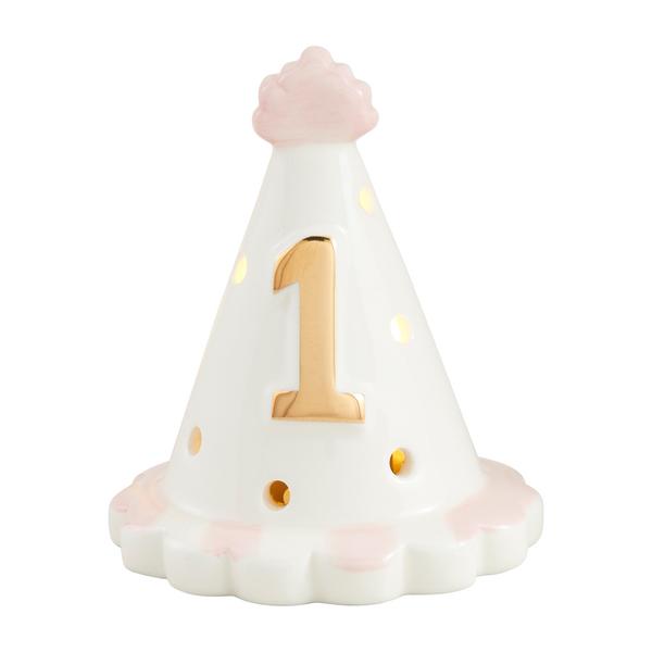 Pink 1st Birthday Light-Up Sitter