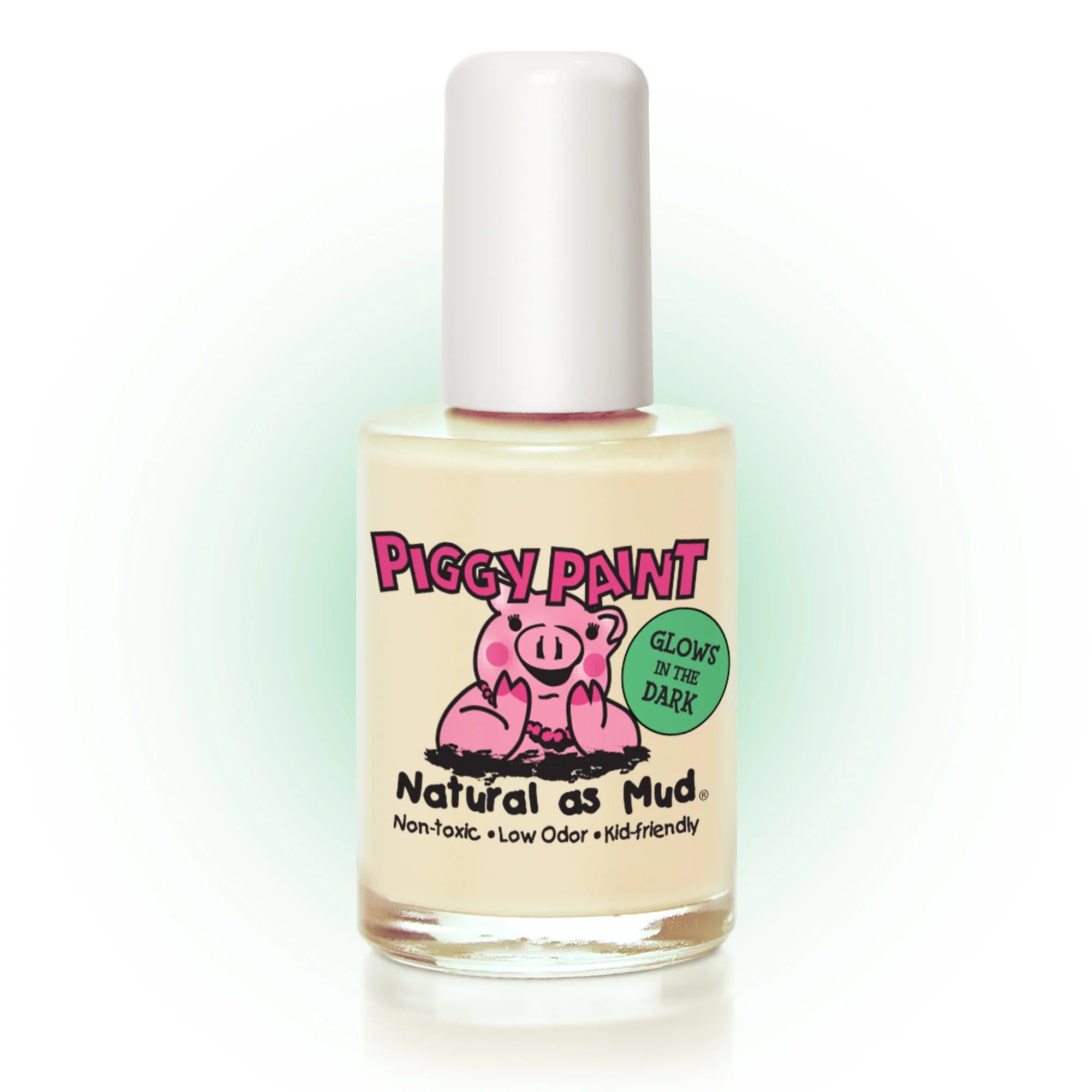 Piggy Paint Nail Polish: Radioactive (Clear, Glow in the Dark)