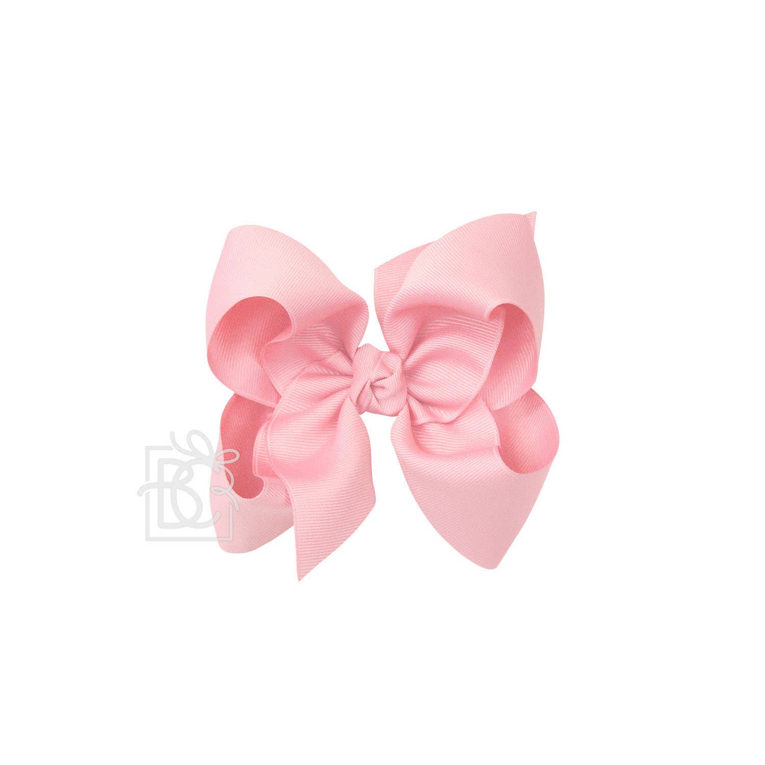 5.5&quot; Hairbow on Alligator Clip: Pink