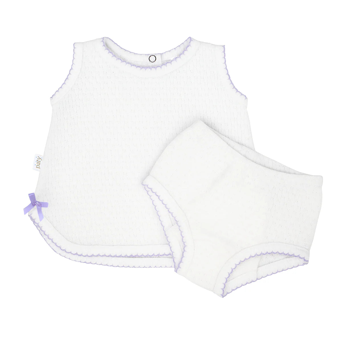Paty Sleeveless Diaper Set