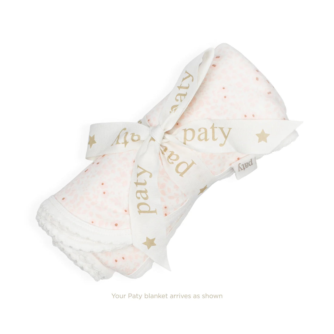 Pointelle Knit Swaddle Blanket: Emmy Floral Print